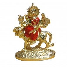 24K Gold Plated Maa Durga Idol
